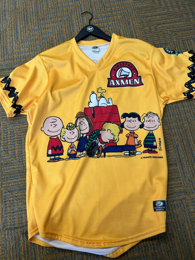 Charlie Brown Axmen Jerseys